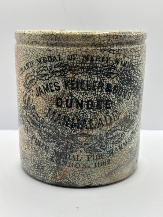 Old 1lb James Keiller Dundee marmalade jar
