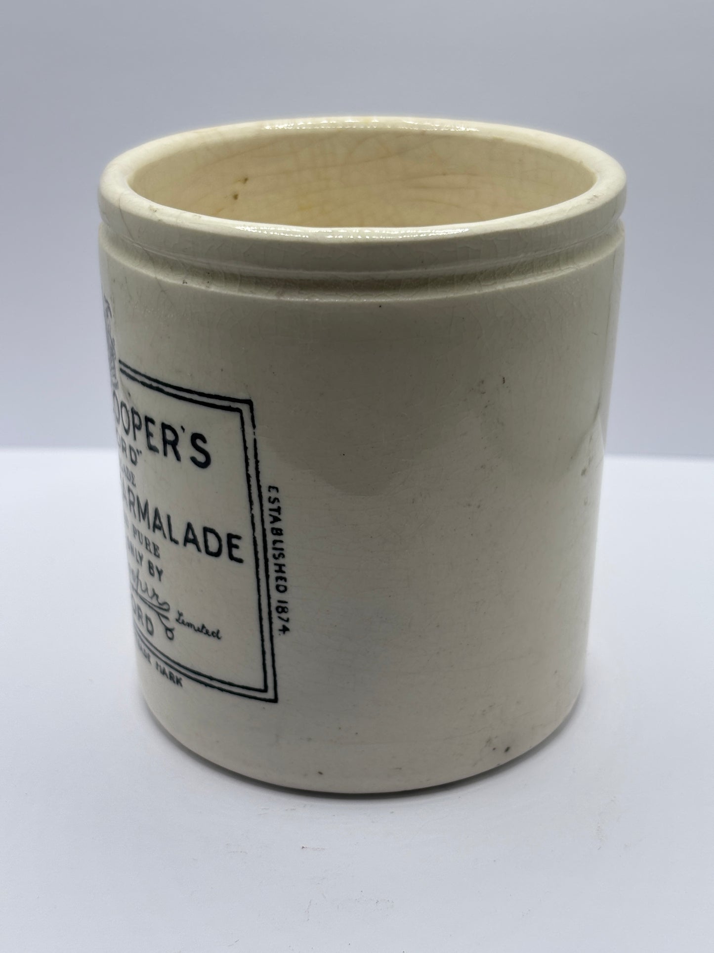 Old 1lb frank cooper marmalade jar