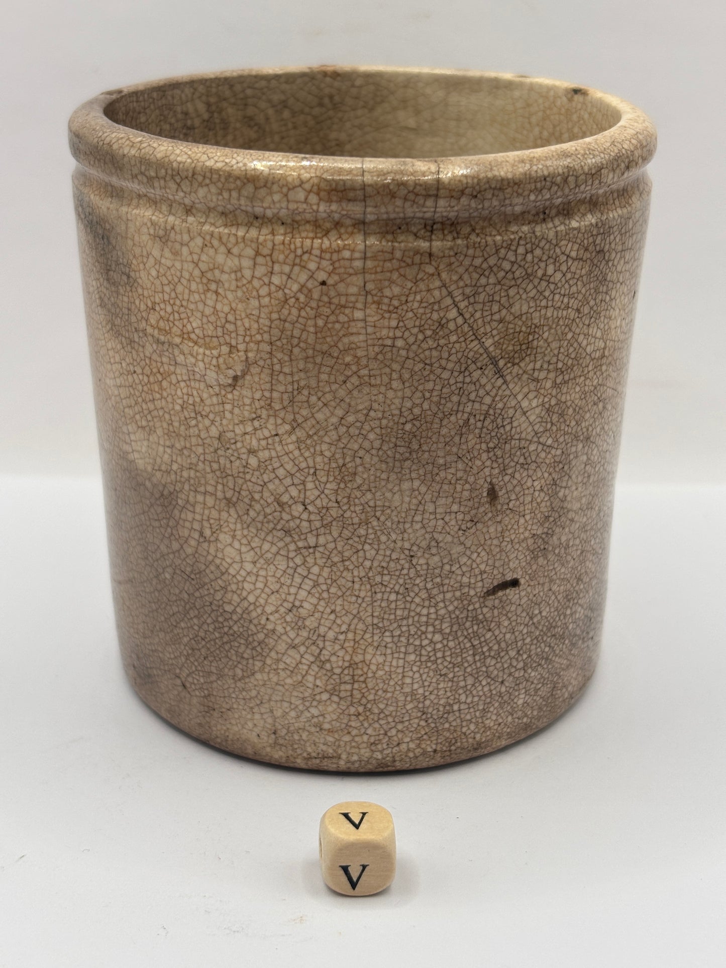 Old 1lb James Keiller Dundee marmalade jar (v) hairlines