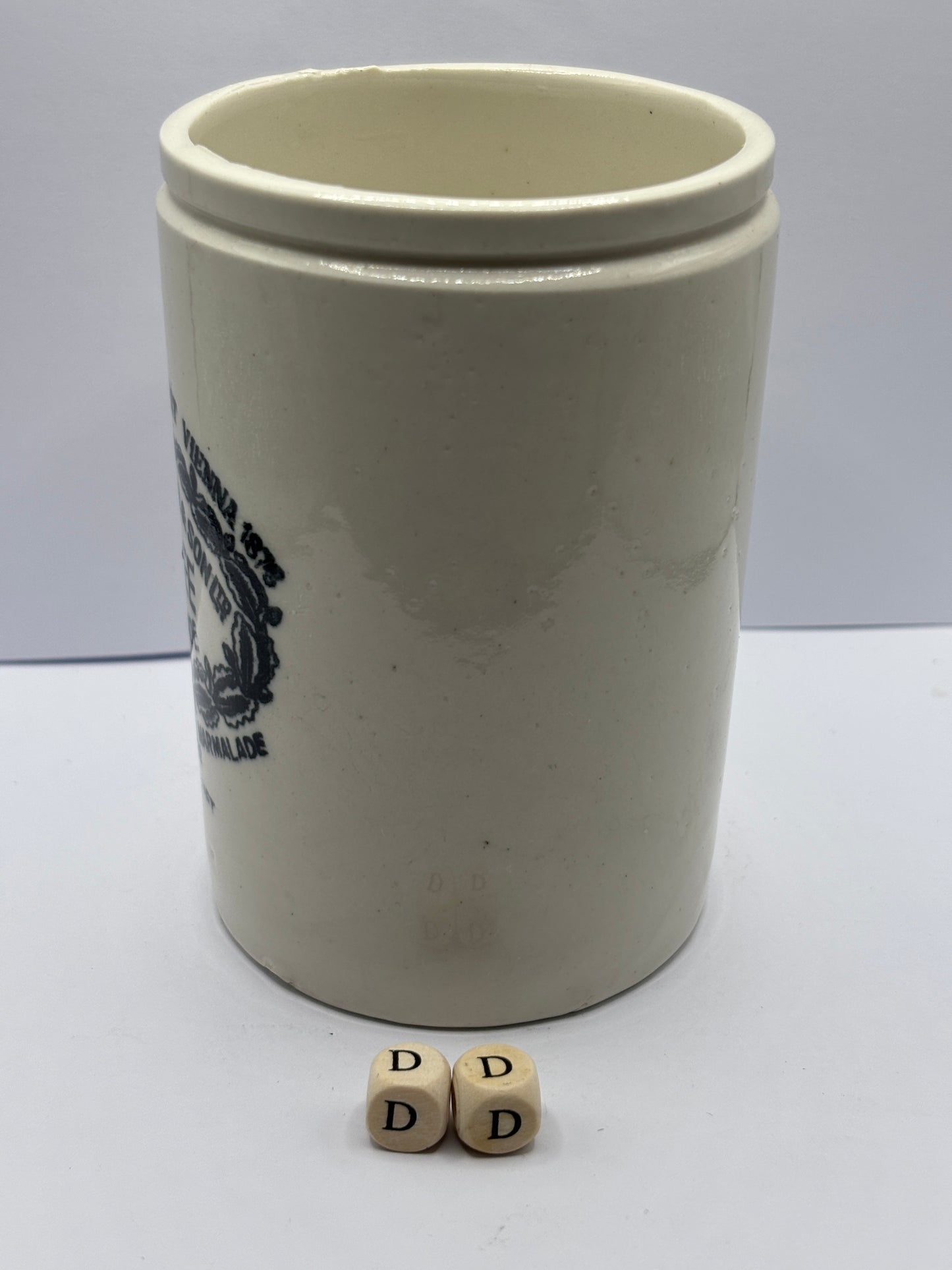 Old 1lb James Keiller dundee marmalade jar (DD)