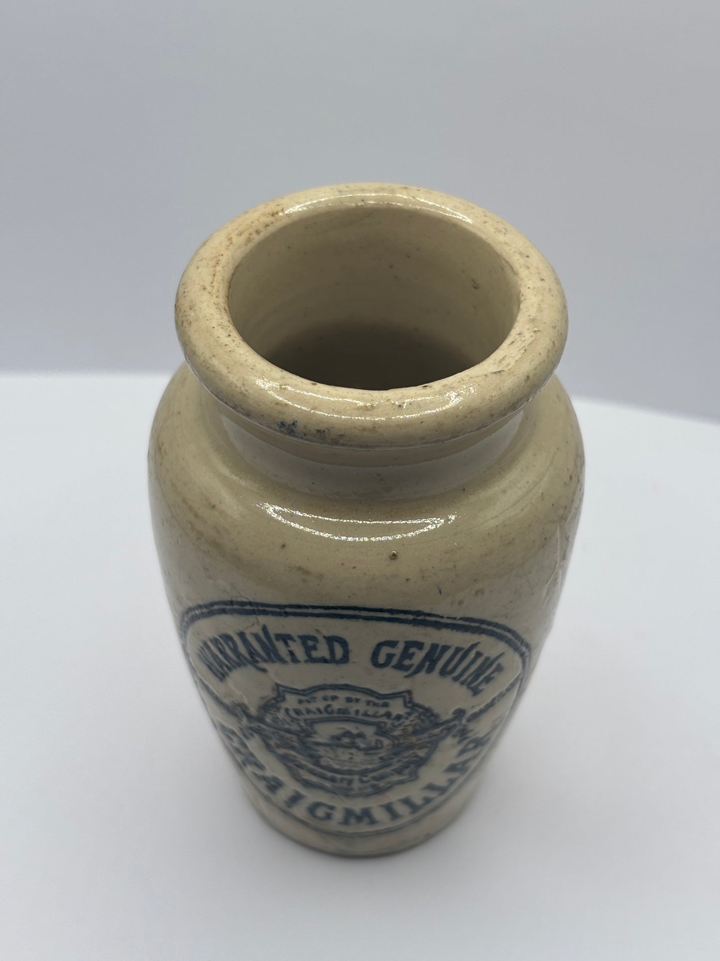 Crusty Old craigmillar stoneware cream pot