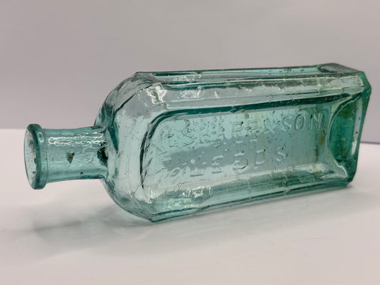 Old Leeds chemist bottle, H.Sharp & Son