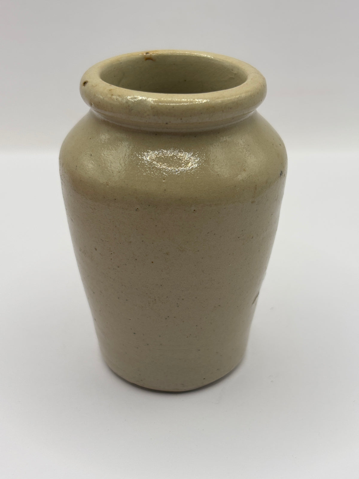 Old advertising cream pot, Pure fresh cream, The Creamery, Walkden