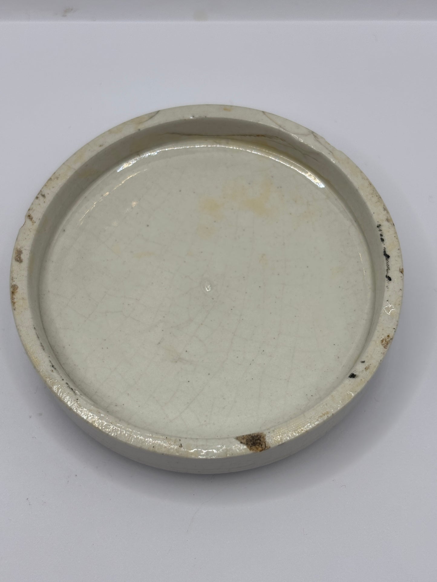 old advertising lid, Burgess’s anchovy paste