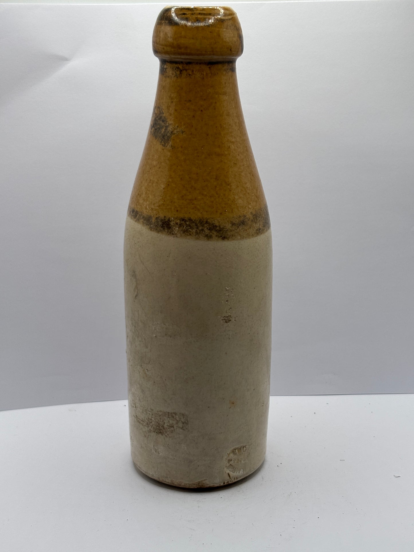 Old Fitzgeralds invalid stout bottle, Newcastle & Middlesborough