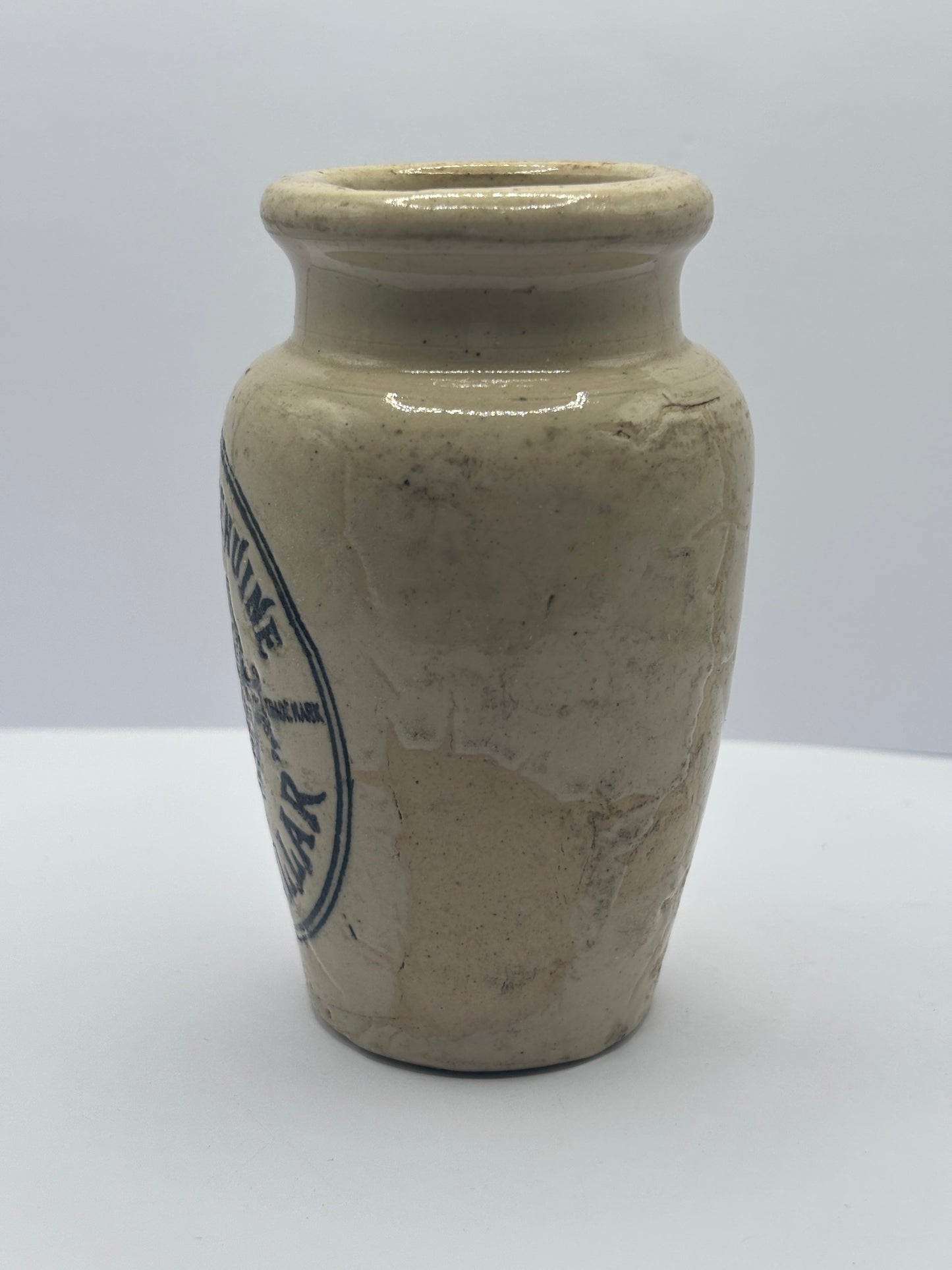 Crusty Old craigmillar stoneware cream pot