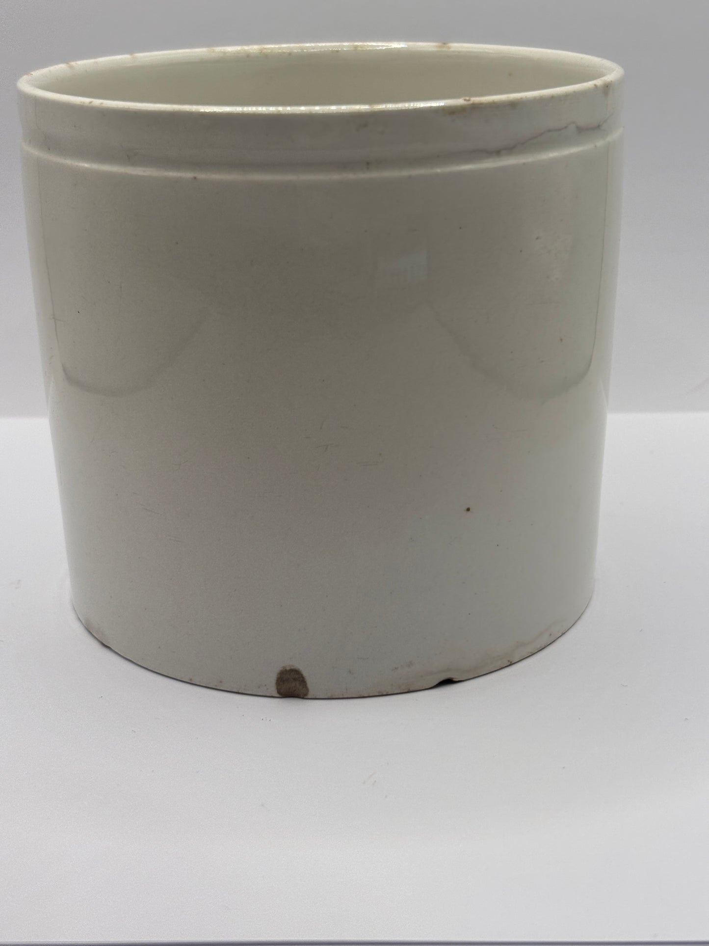 Old 2lb ironstone jar