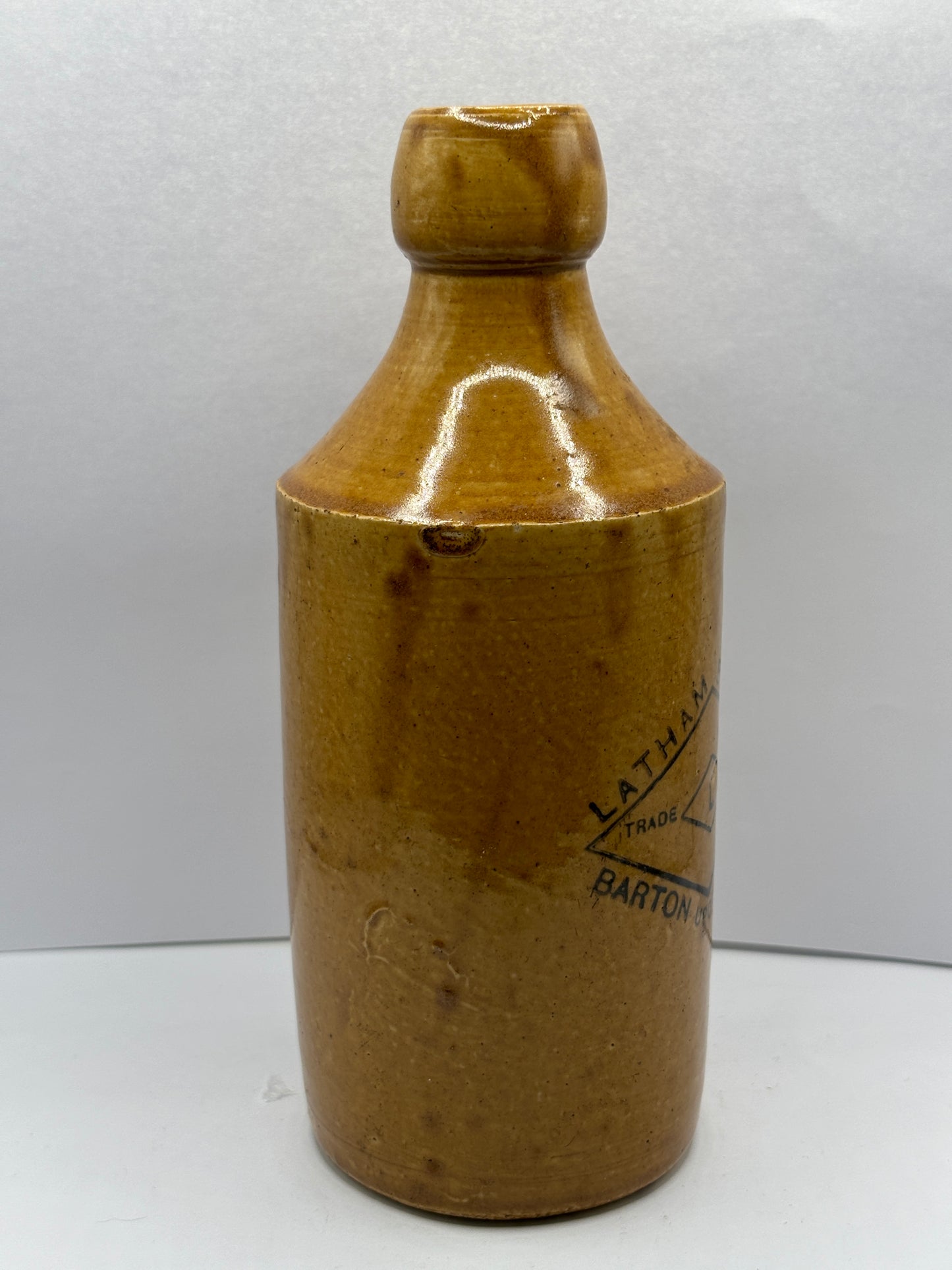 Latham Brothers, Barton upon Irwell ginger beer bottle