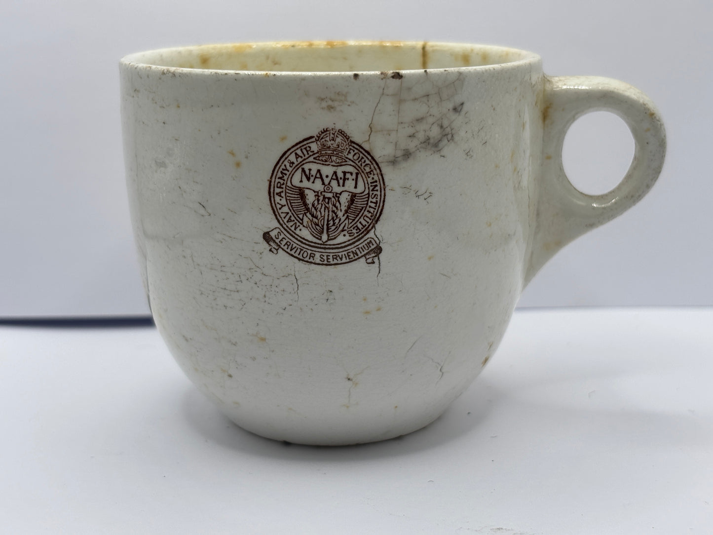 Old army, navy and air force mug