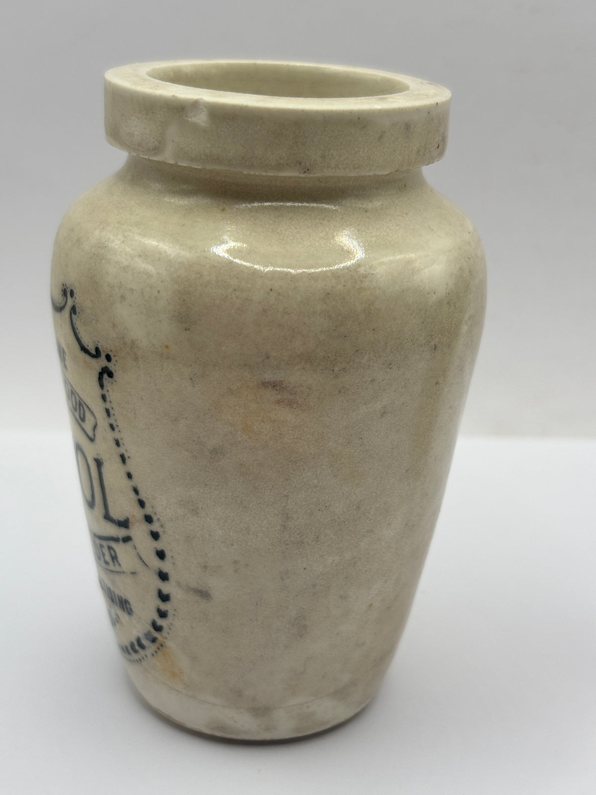 Old advertising Numol jar