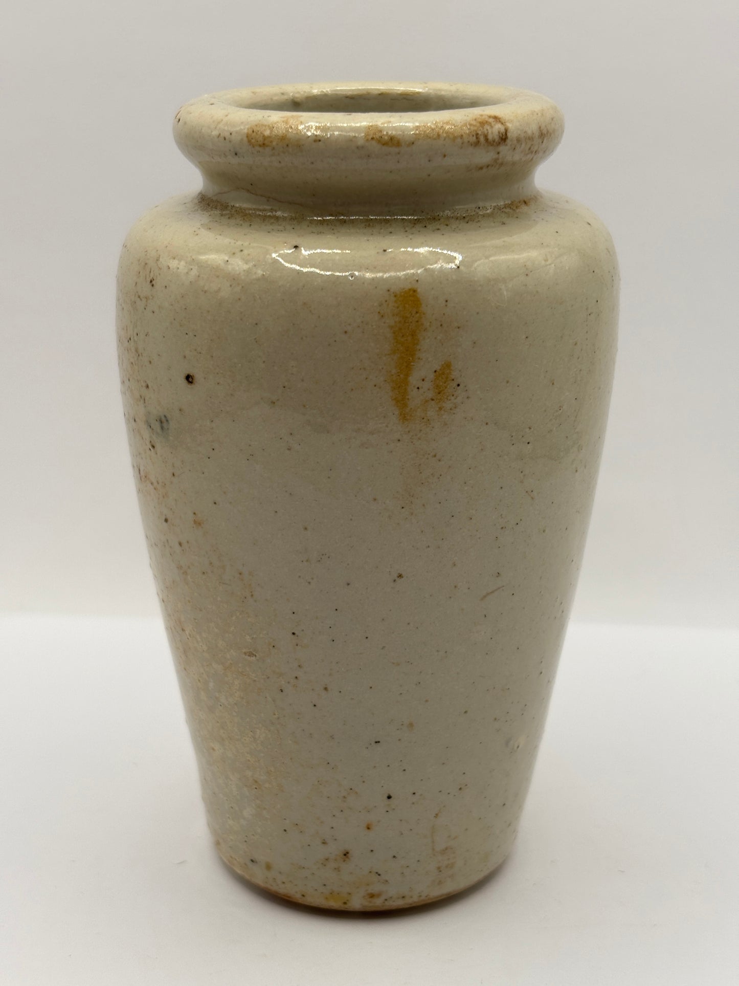 Old advertising cream pot, Galloway creamery Stranraer