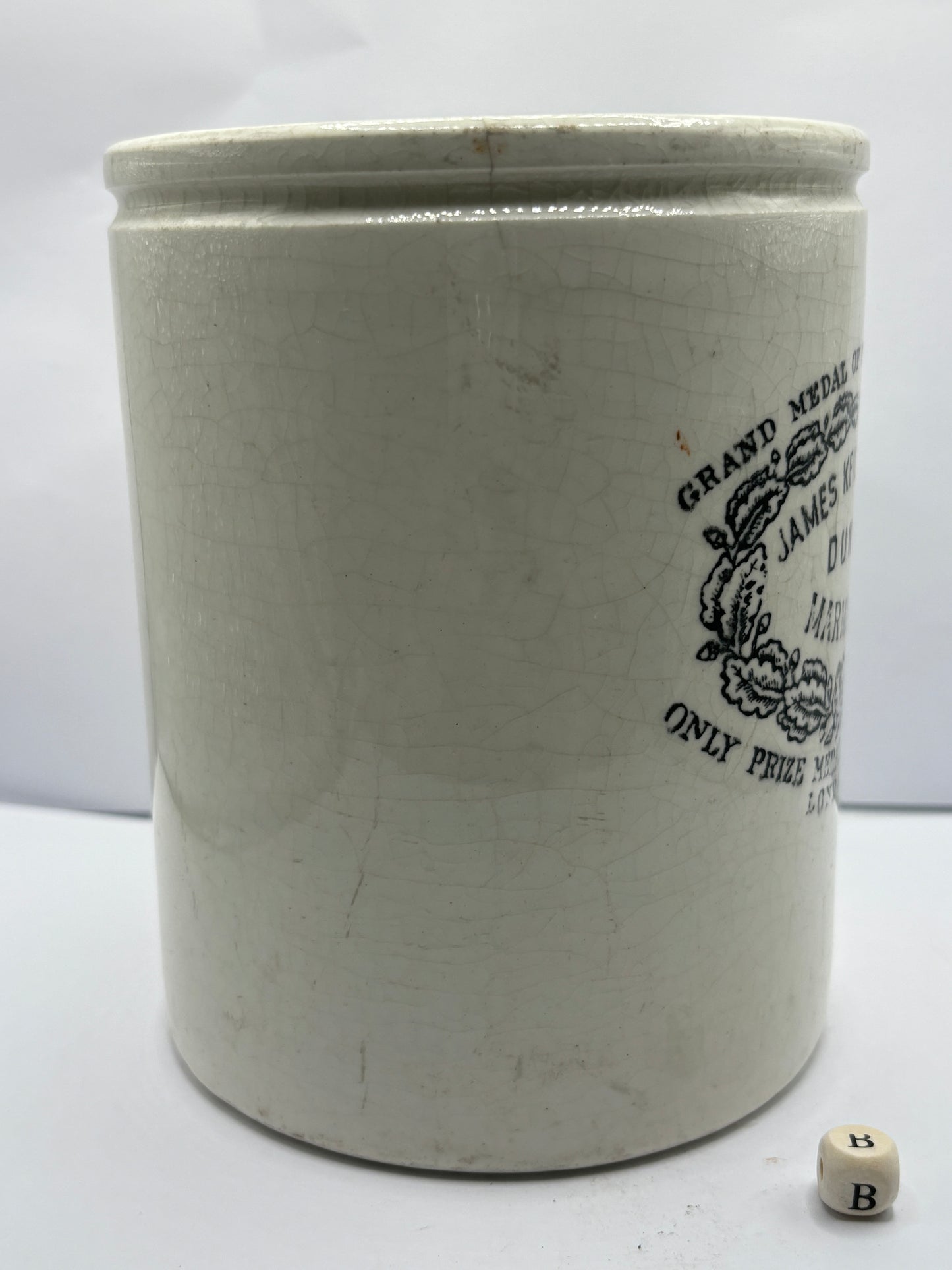 3lb James Keiller Dundee Marmalade jar (B)