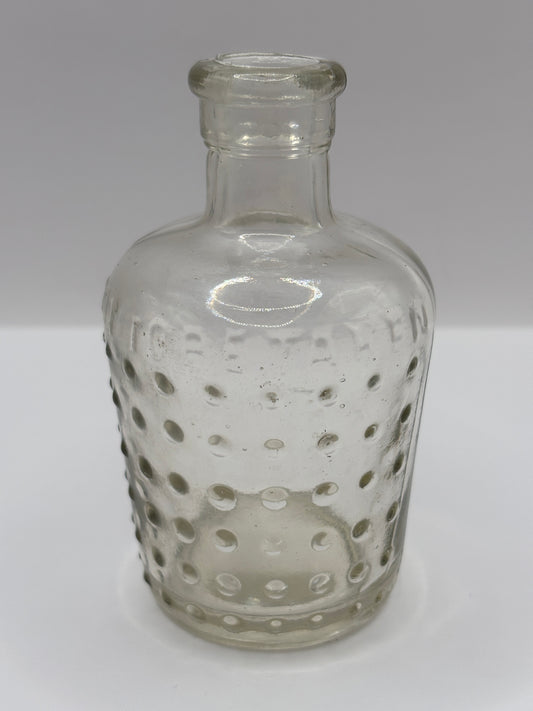 Old clear glass lysol bottle, not to be taken