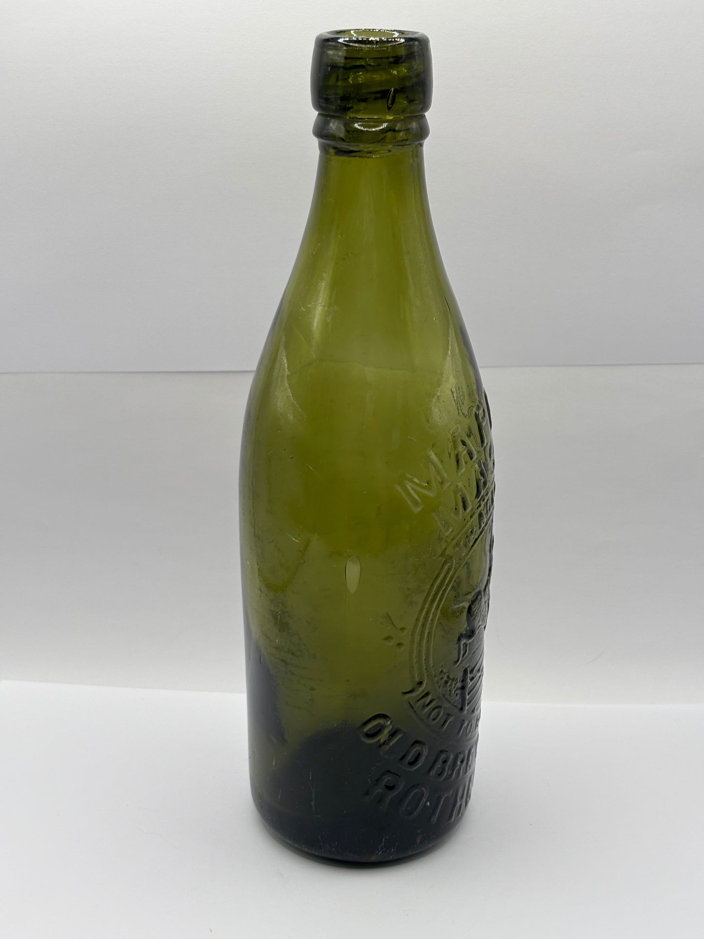 Old Rotherham beer bottle, Mappin’s Masboro’