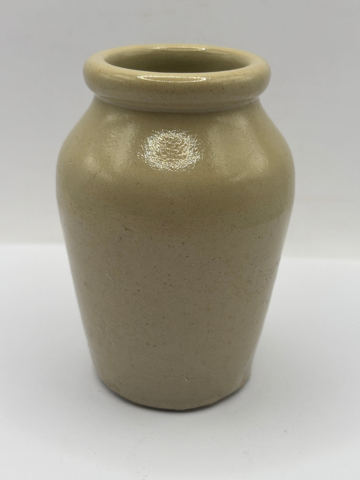 Old advertising cream pot, Pure fresh cream, The Creamery, Walkden