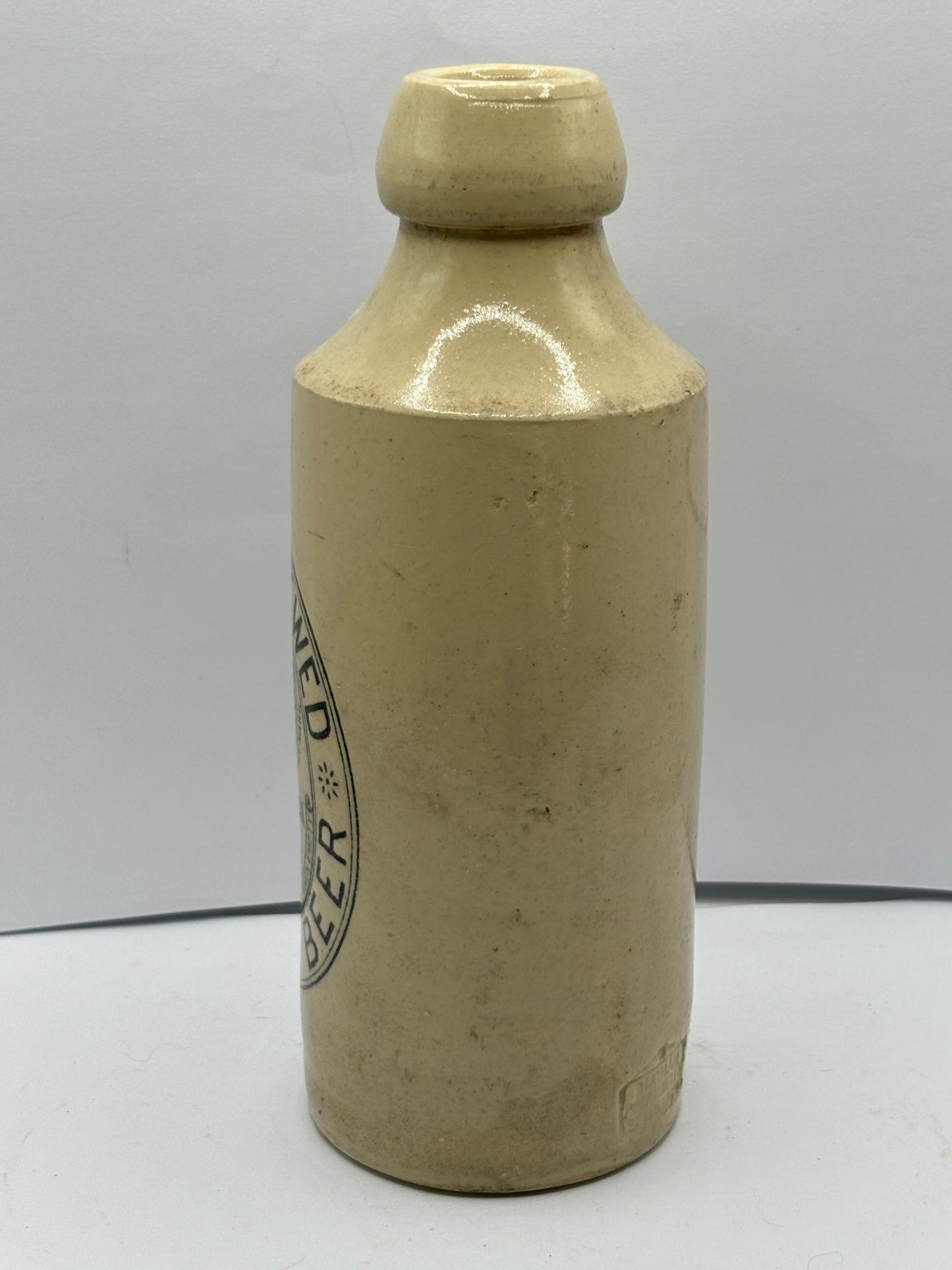 Bradford ginger beer bottle, Milnes & Son