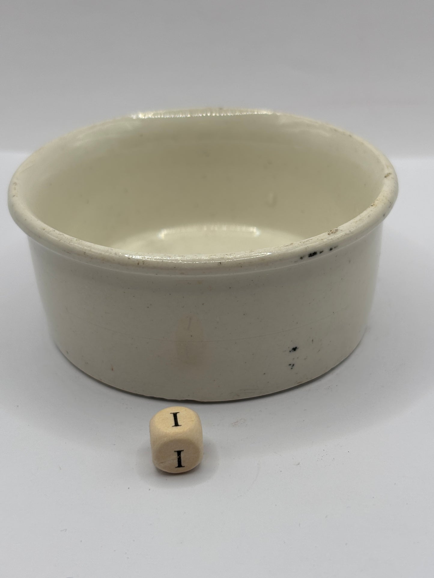 Old Plumtree advertising meat paste pot (i)