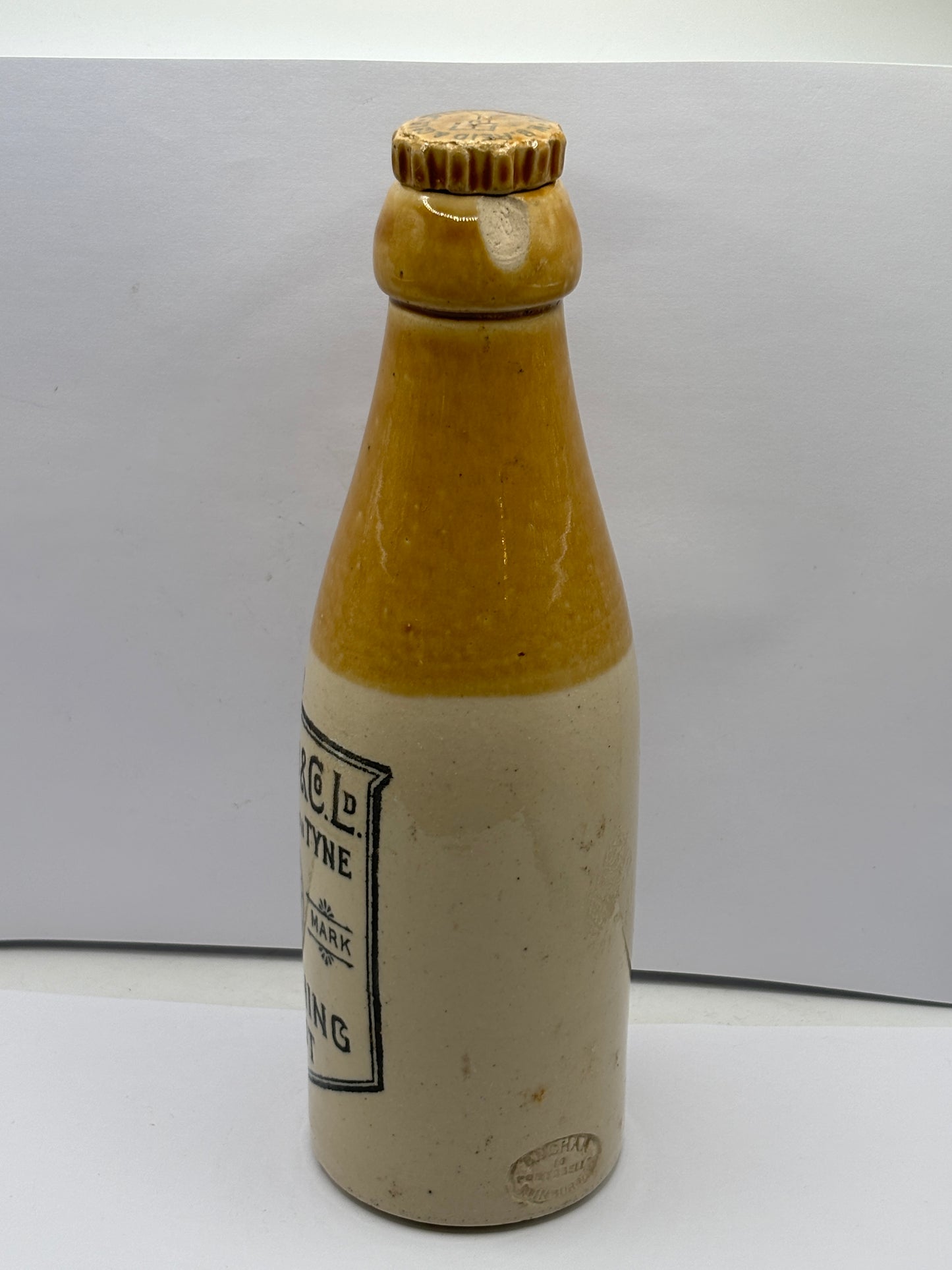 W.B Reid nourishing stout bottle, Newcastle on Tyne