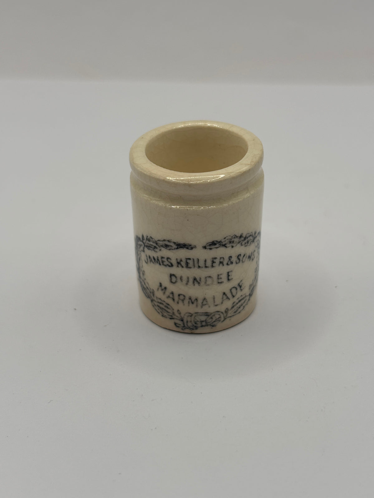 RARE Dolls house miniature size dundee marmalade, James Keiller. 3.5cms