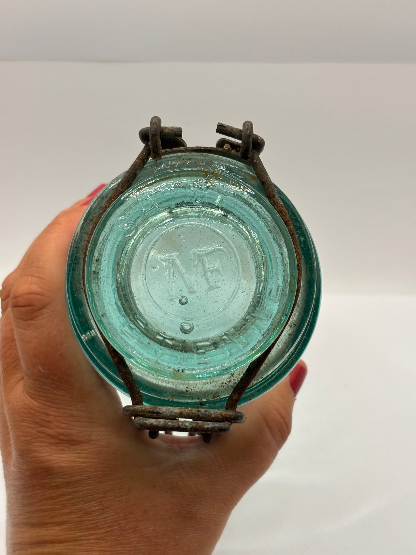 Vintage french canning jar, Saint Etienne (E)