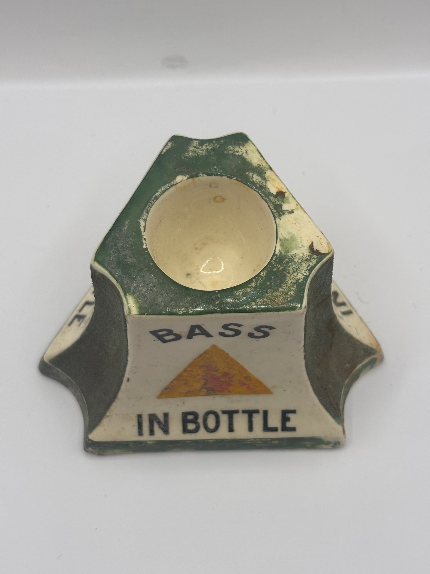 Old Bass advertising match striker, damaged