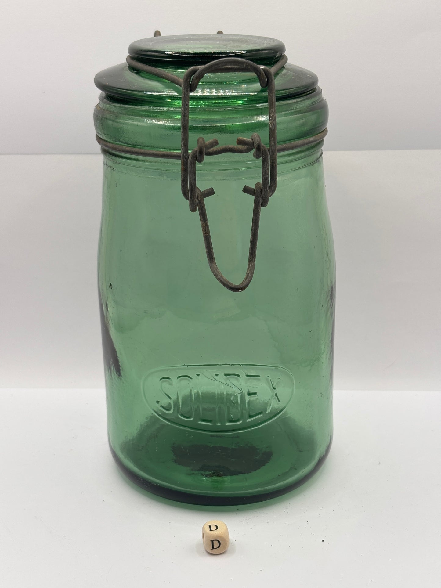 Vintage french canning jar, Solidex (D)