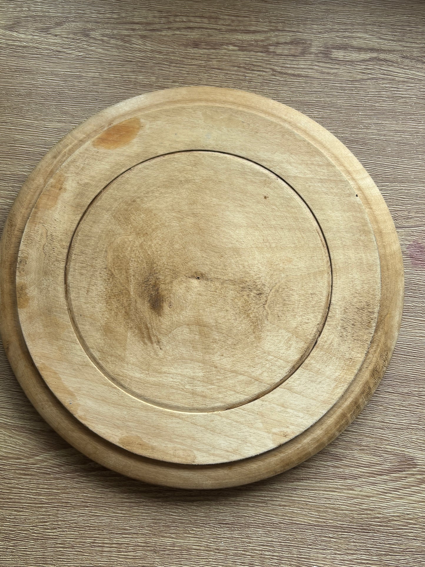 Old carved bread board