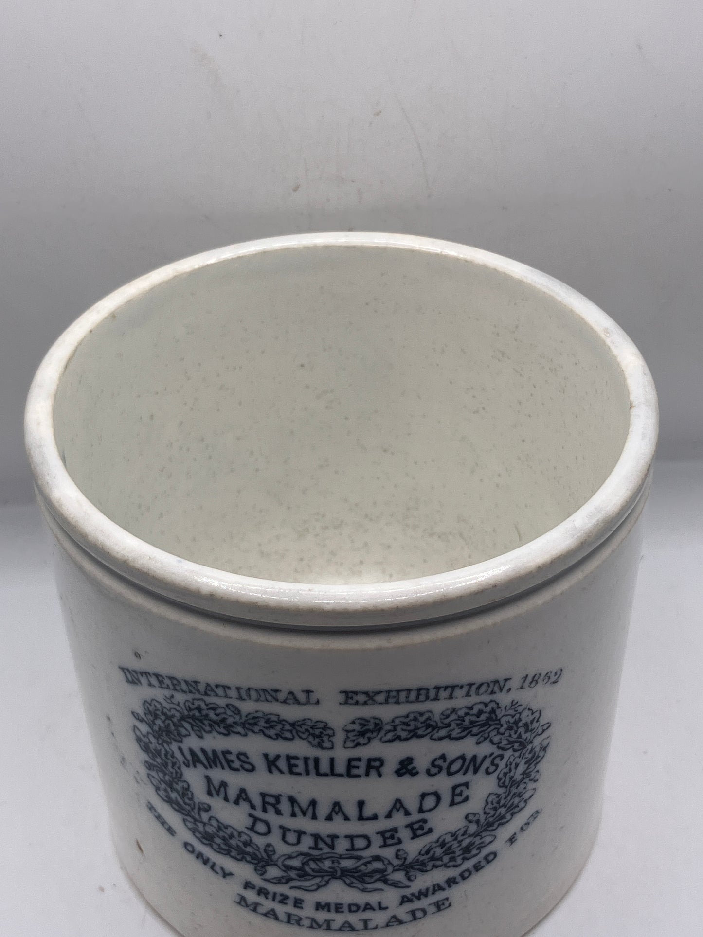 Rare Early 2lb James Keiller Dundee marmalade jar