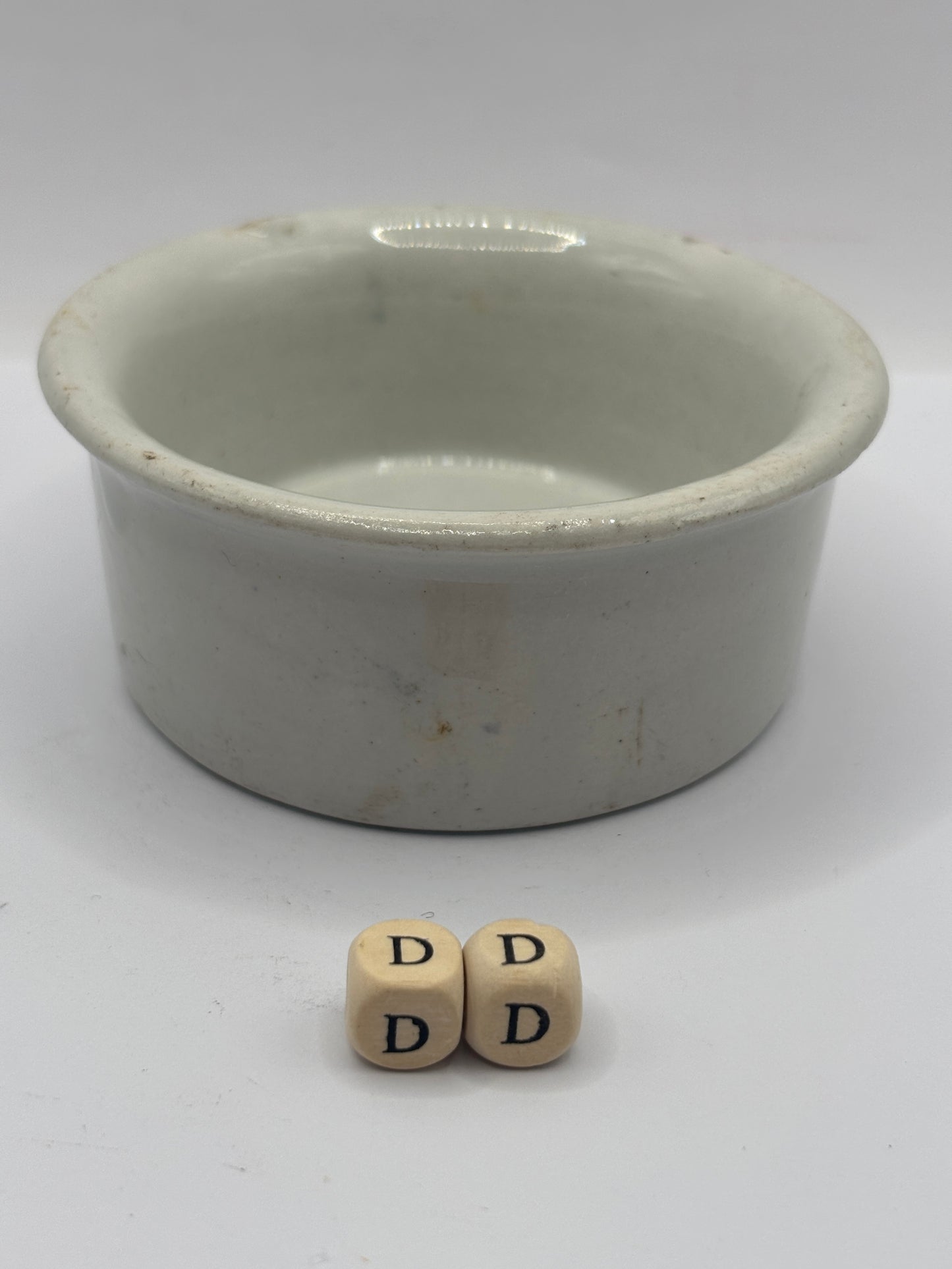 Old Plumtree advertising meat paste pot (DD)