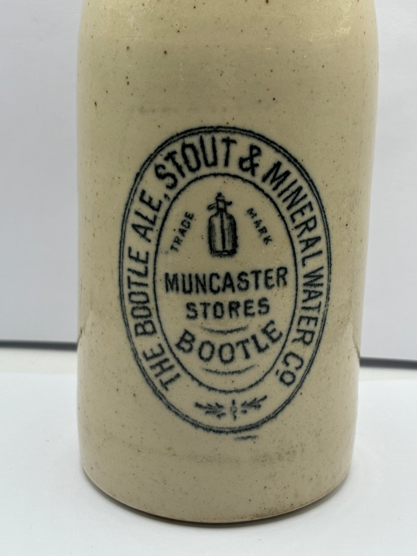 Old Bootle bottle, The Bootle ale stout & mineral water Co