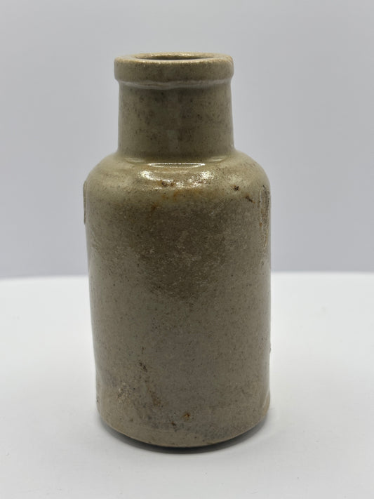 Old stoneware jar/vase 9cm