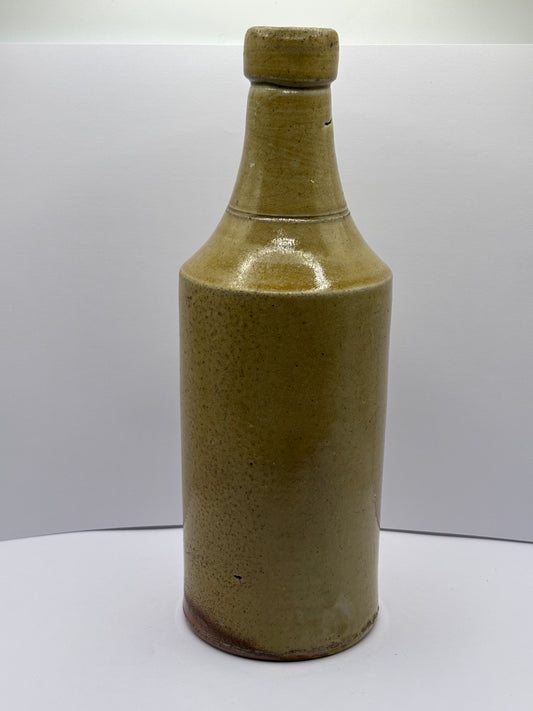 Old plain stoneware bottle. porter