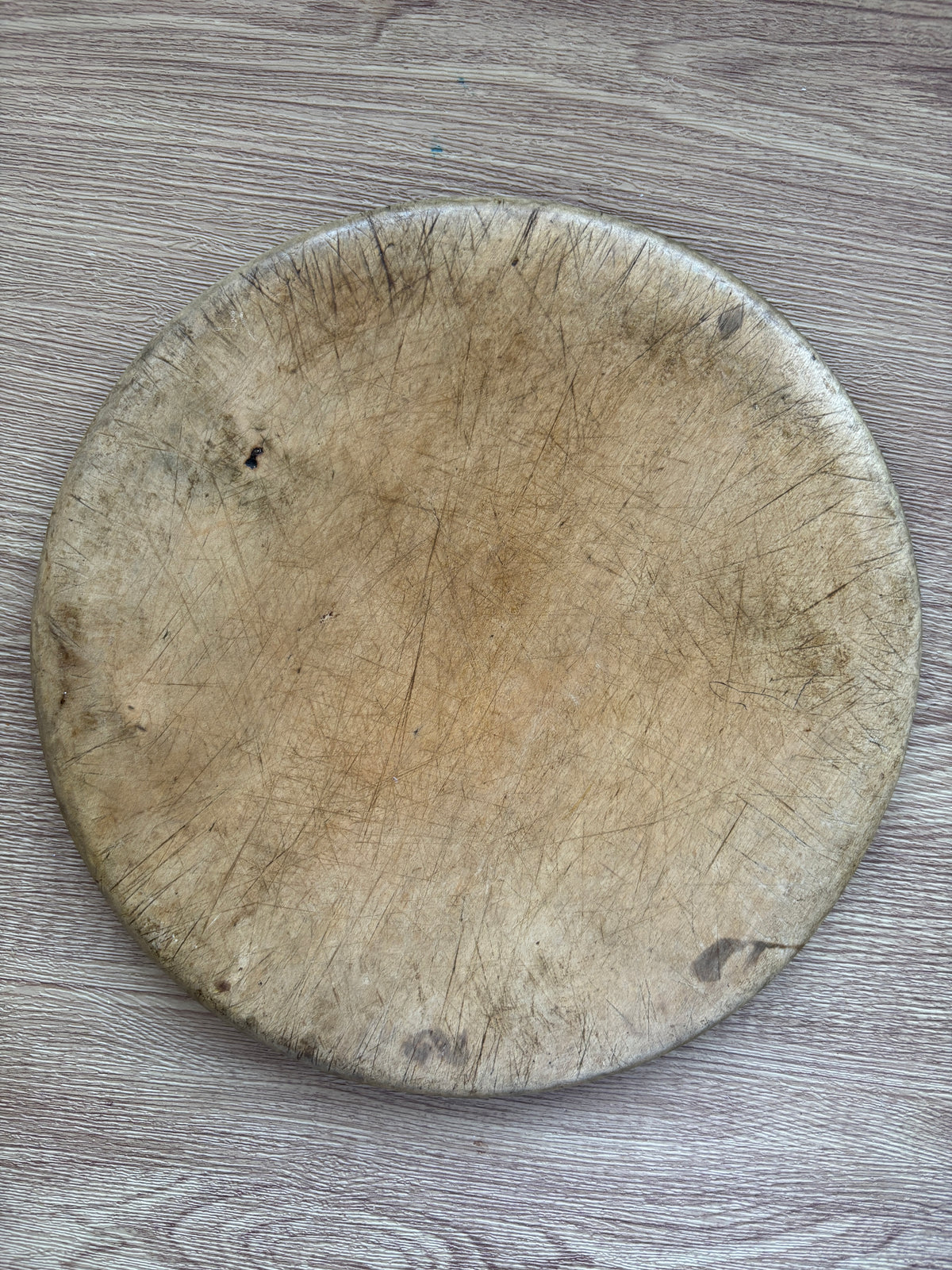 Old wooden bread board