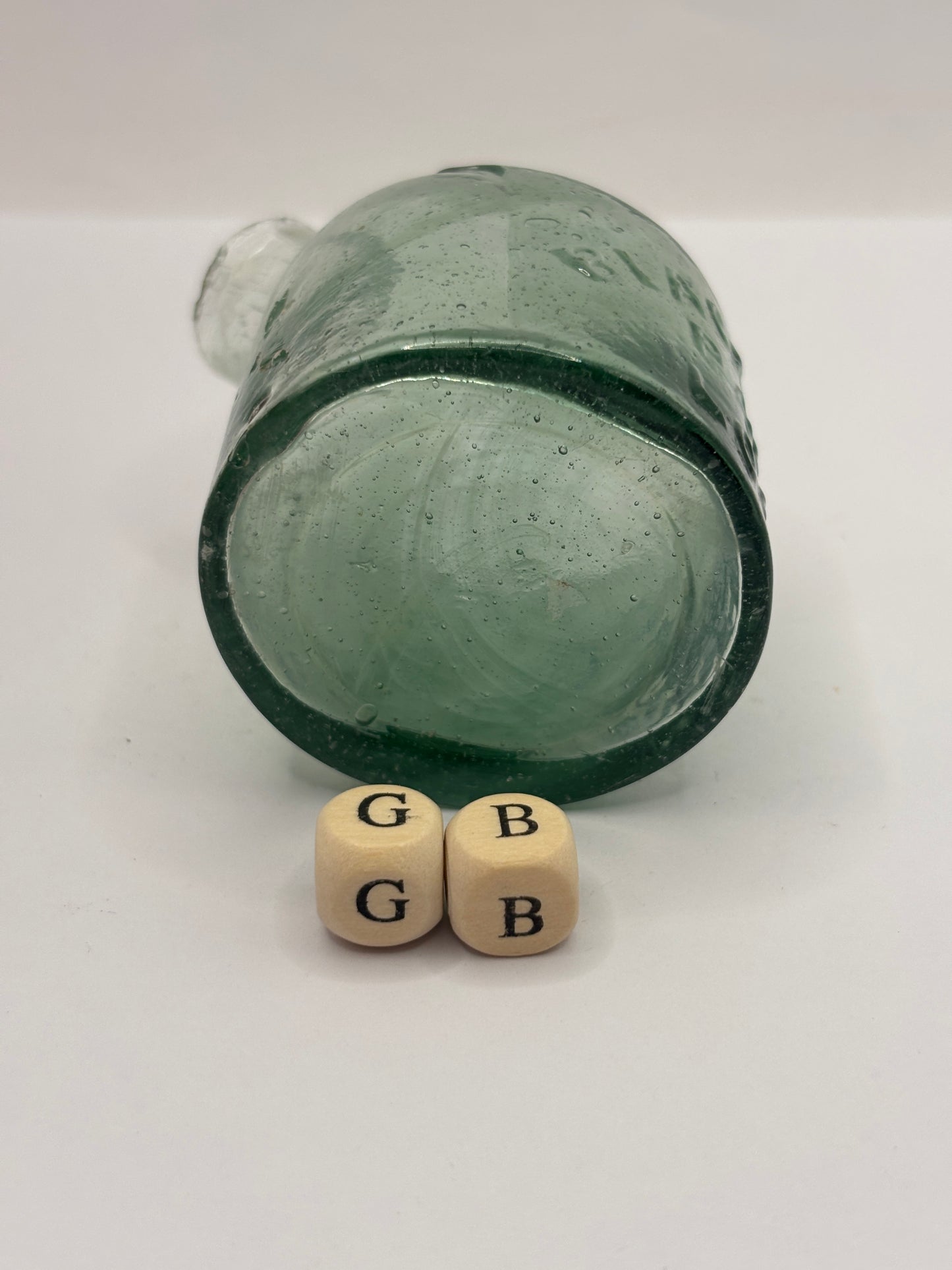 Old advertising inkwell, Blackwood & Co patent London. Igloo ink, inkwell, ink bottle (GB)