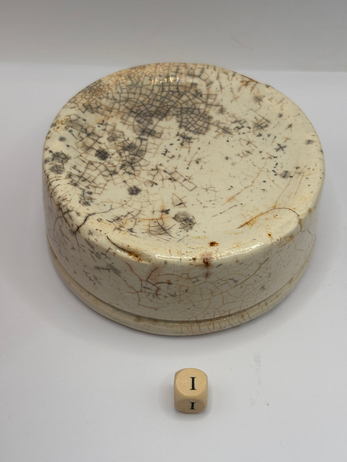 Old plain stoneware meat paste pot. Potted meat (i)