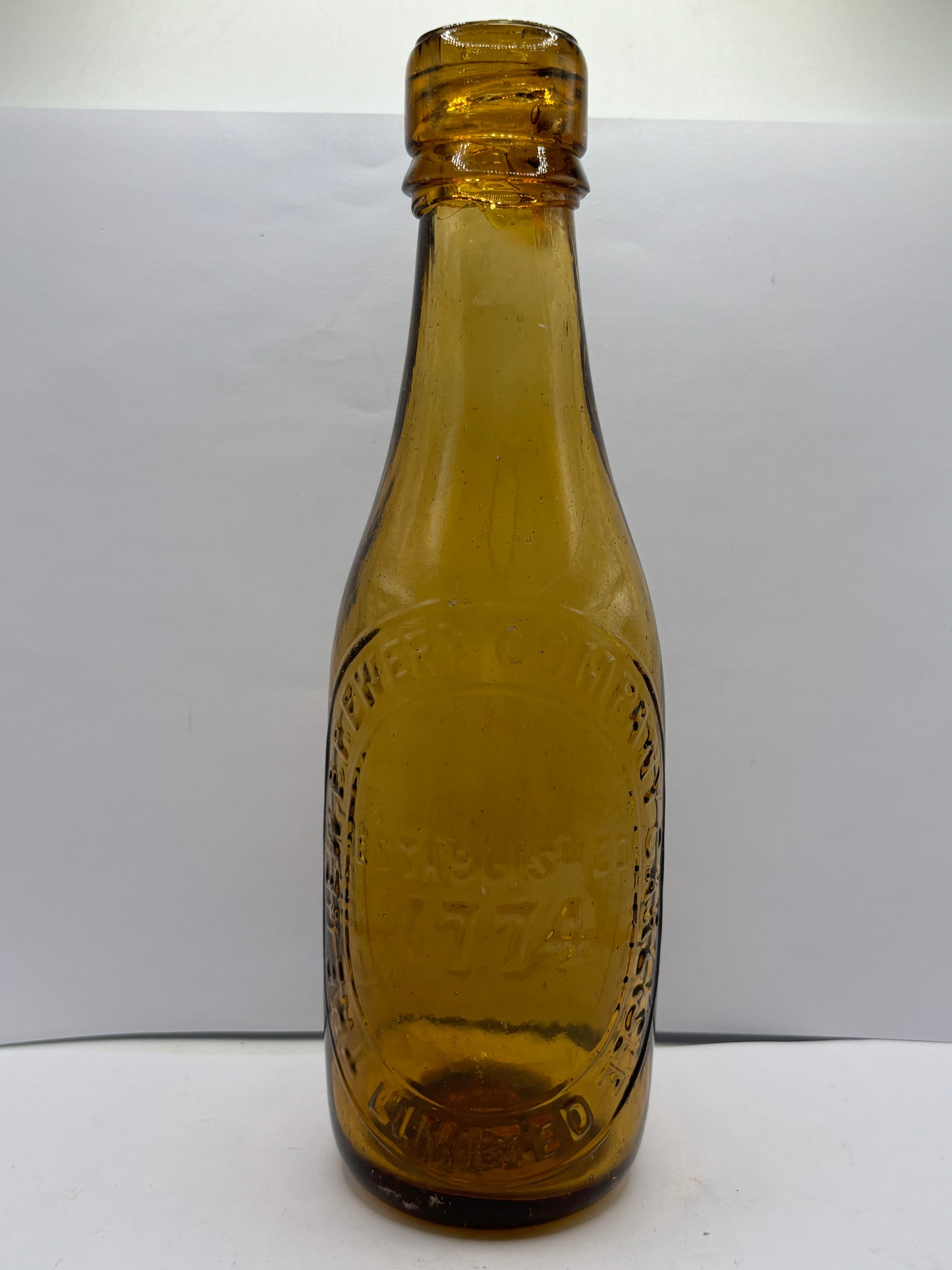 Old beer bottle, the new brewery company carlisle