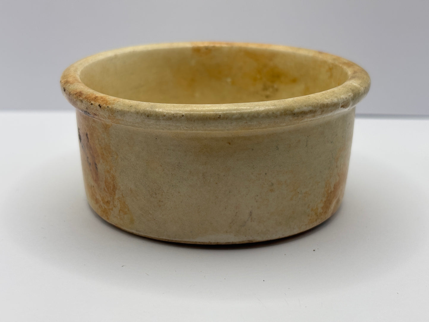 Old Home made potted meats advertising dish, Gibson LTD Edinburgh