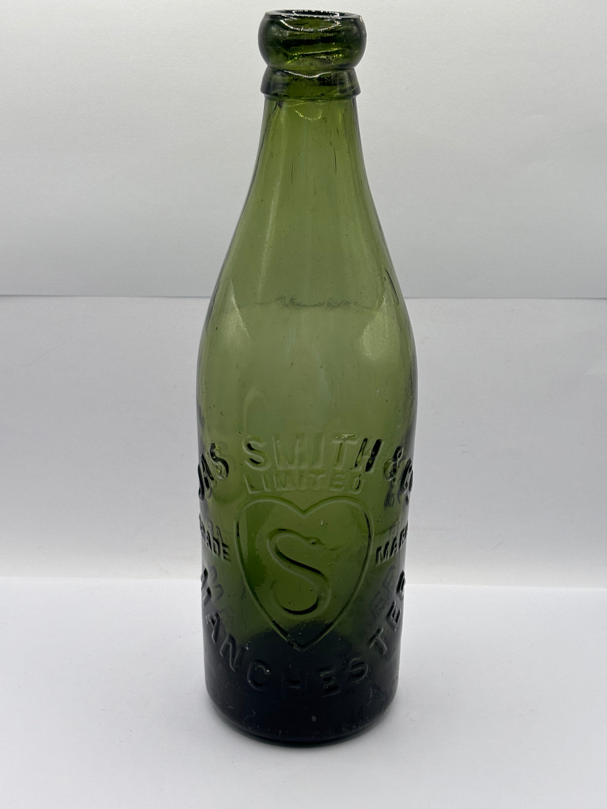 Old advertising beer bottle, Jas Smith & Co, Manchester