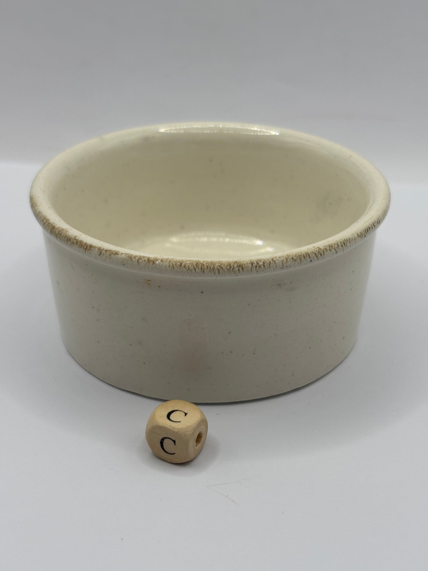Old Plumtree advertising meat paste pot (c)