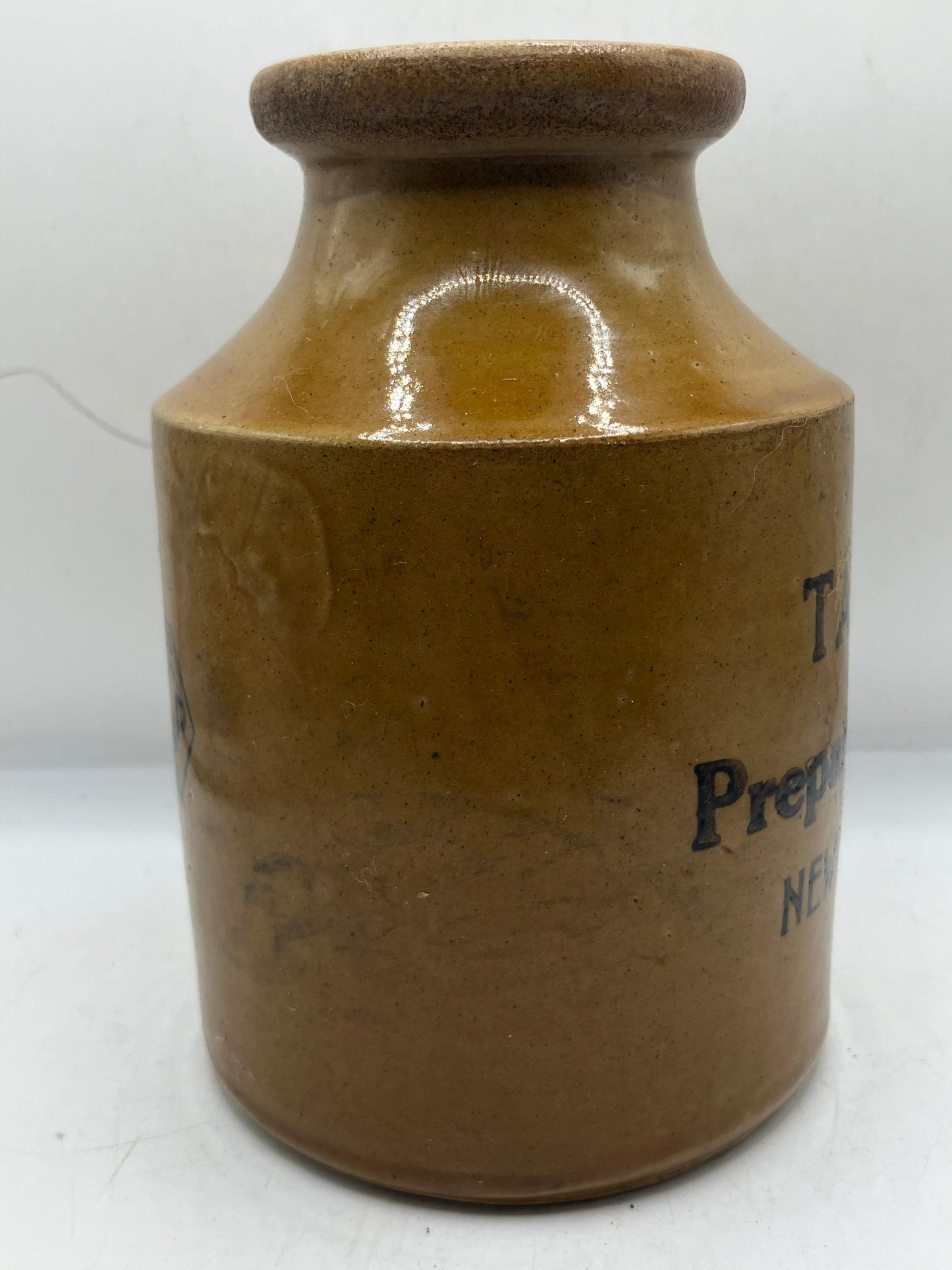 Large Brown Taylor’s mustard pot