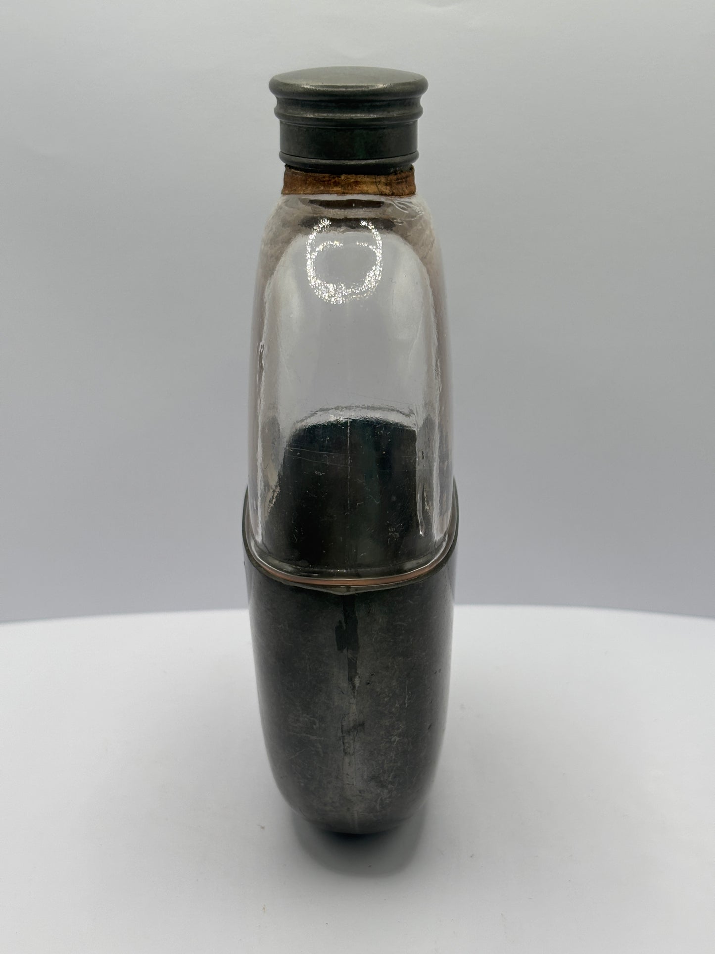 Old glass flask
