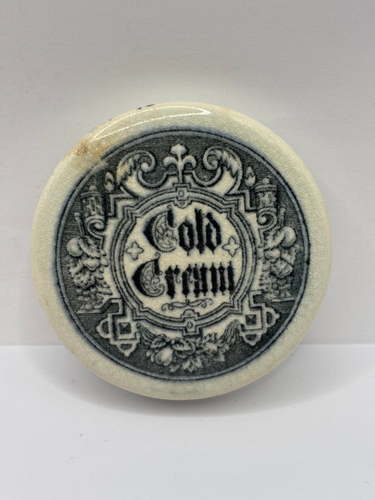 Old advertising lid, Cold cream