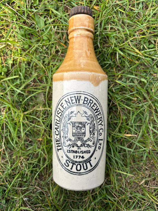 The Carlisle new brewery Co stout bottle