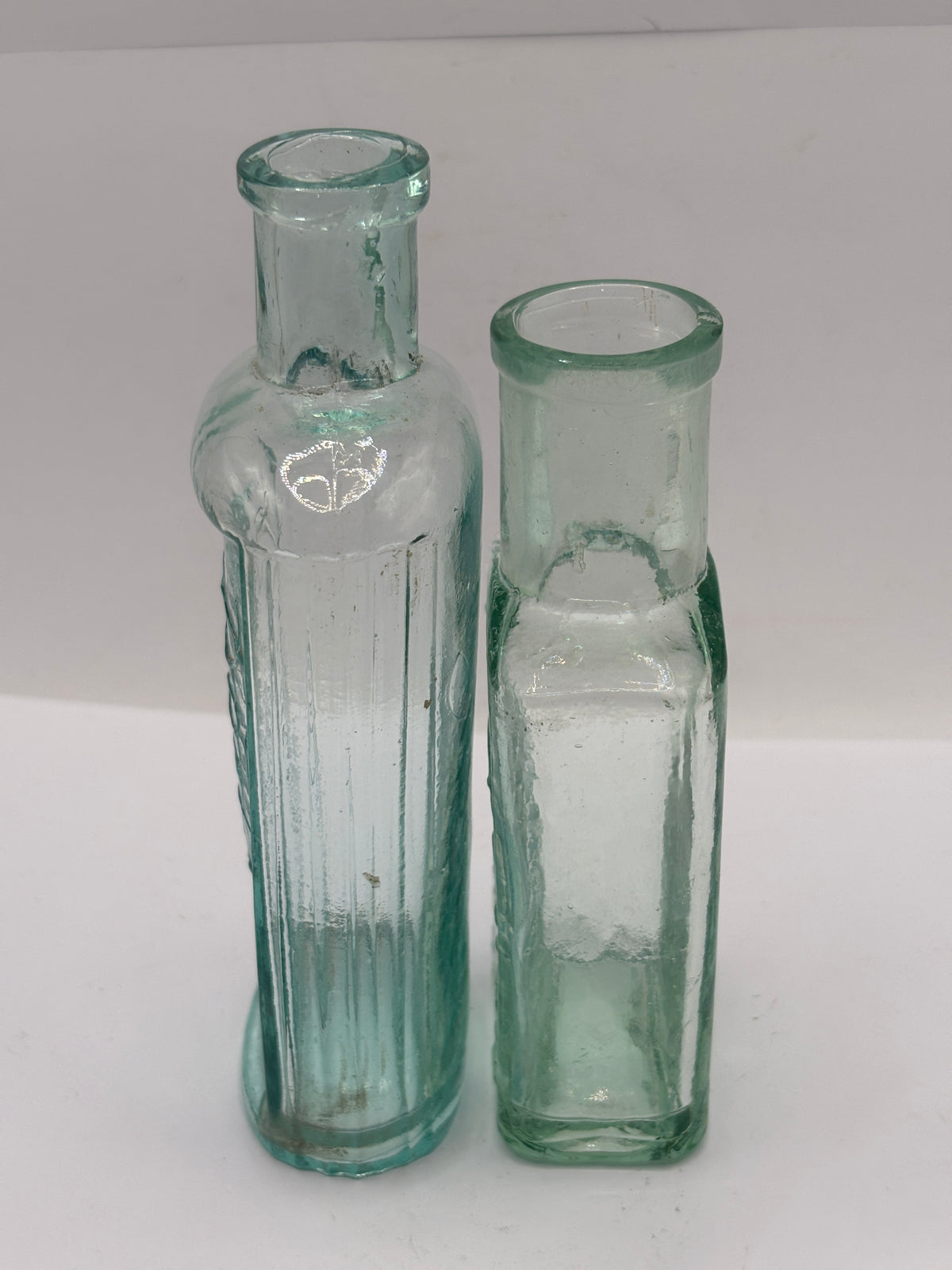 2 old Boots cash chemist bottles