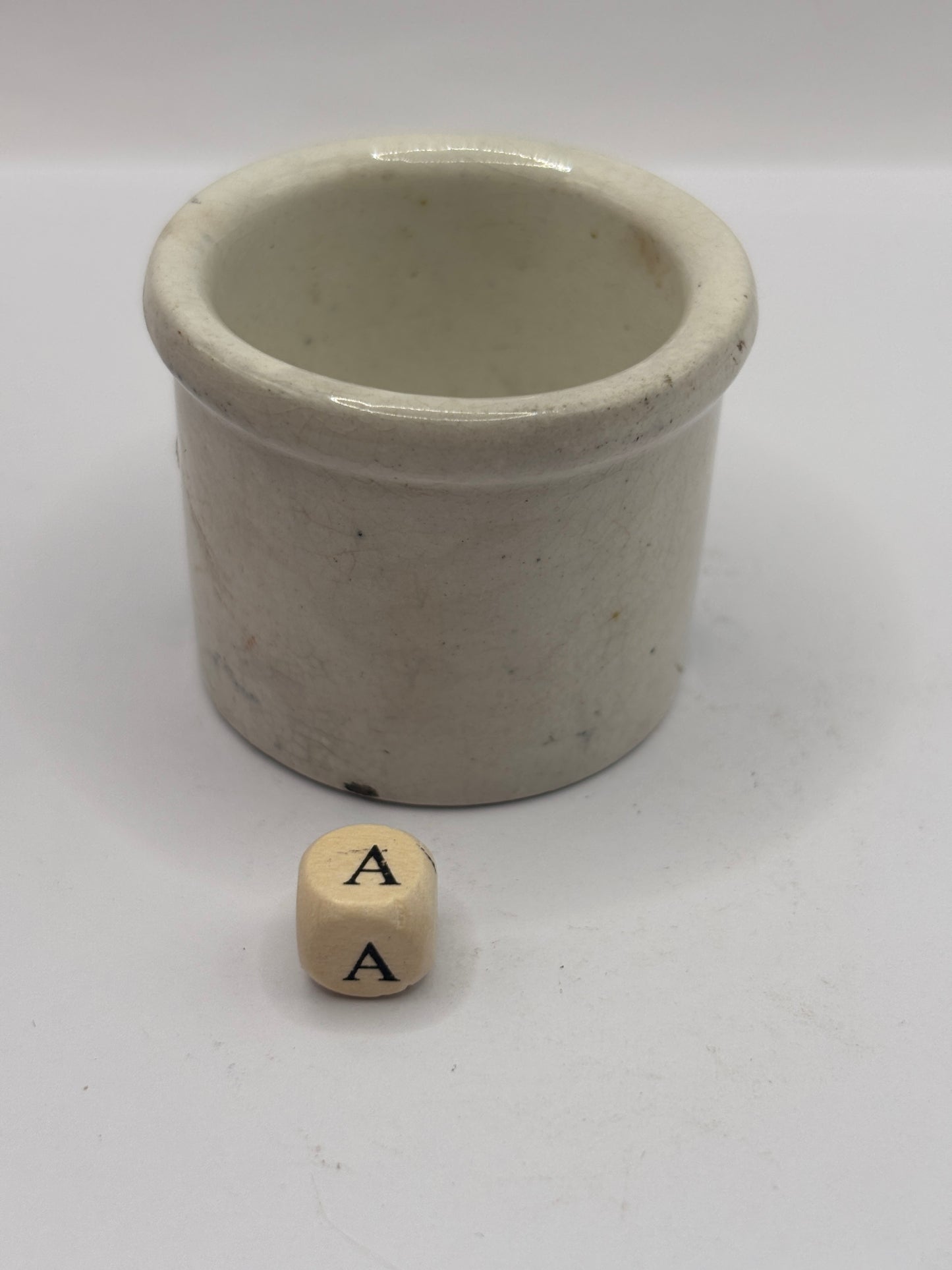 Old advertising ointment pot, clarkes miraculous salve ointment (a)