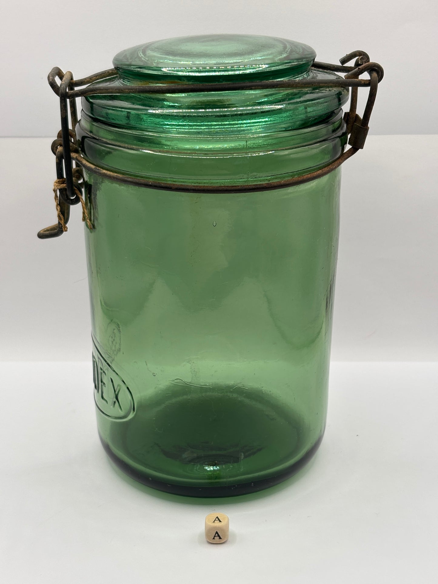 Vintage french canning jar, Solidex (a)