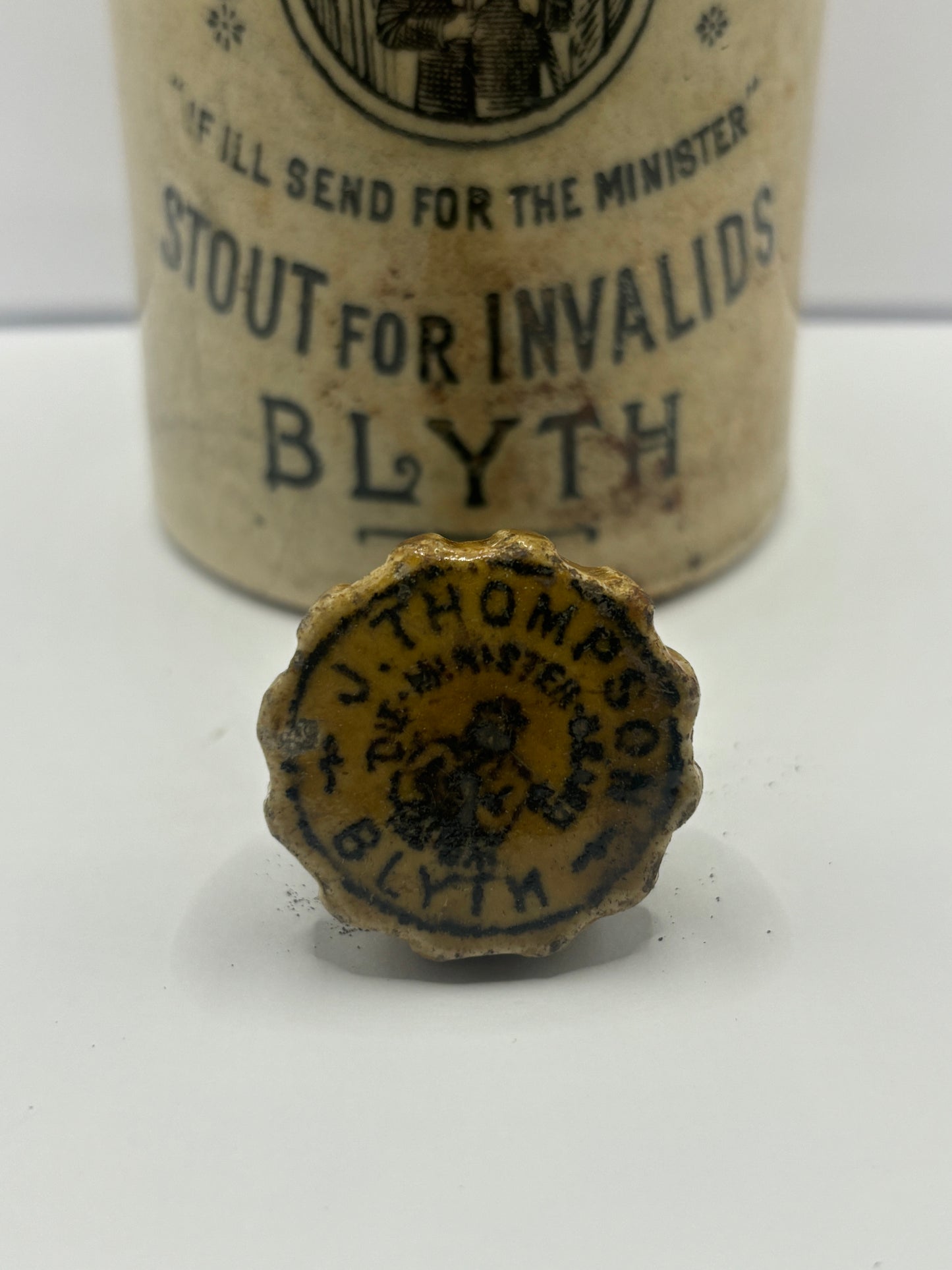 John Thompson stout bottle, Blyth