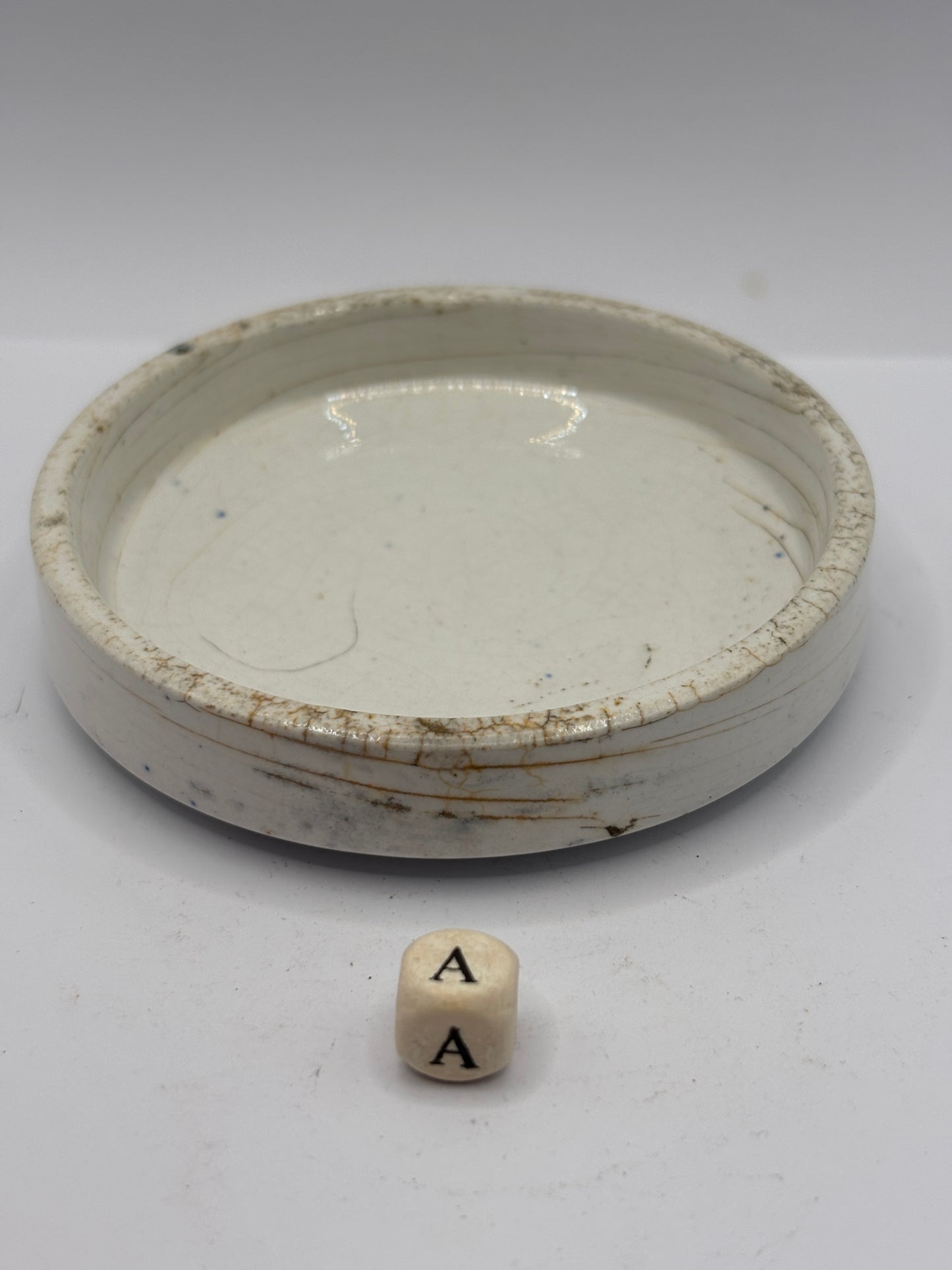 old advertising lid, Burgess’s anchovy paste (a)