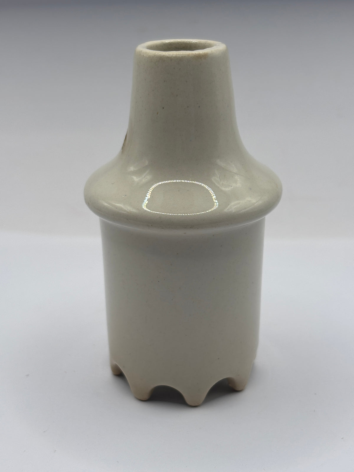 Old stoneware pie funnel