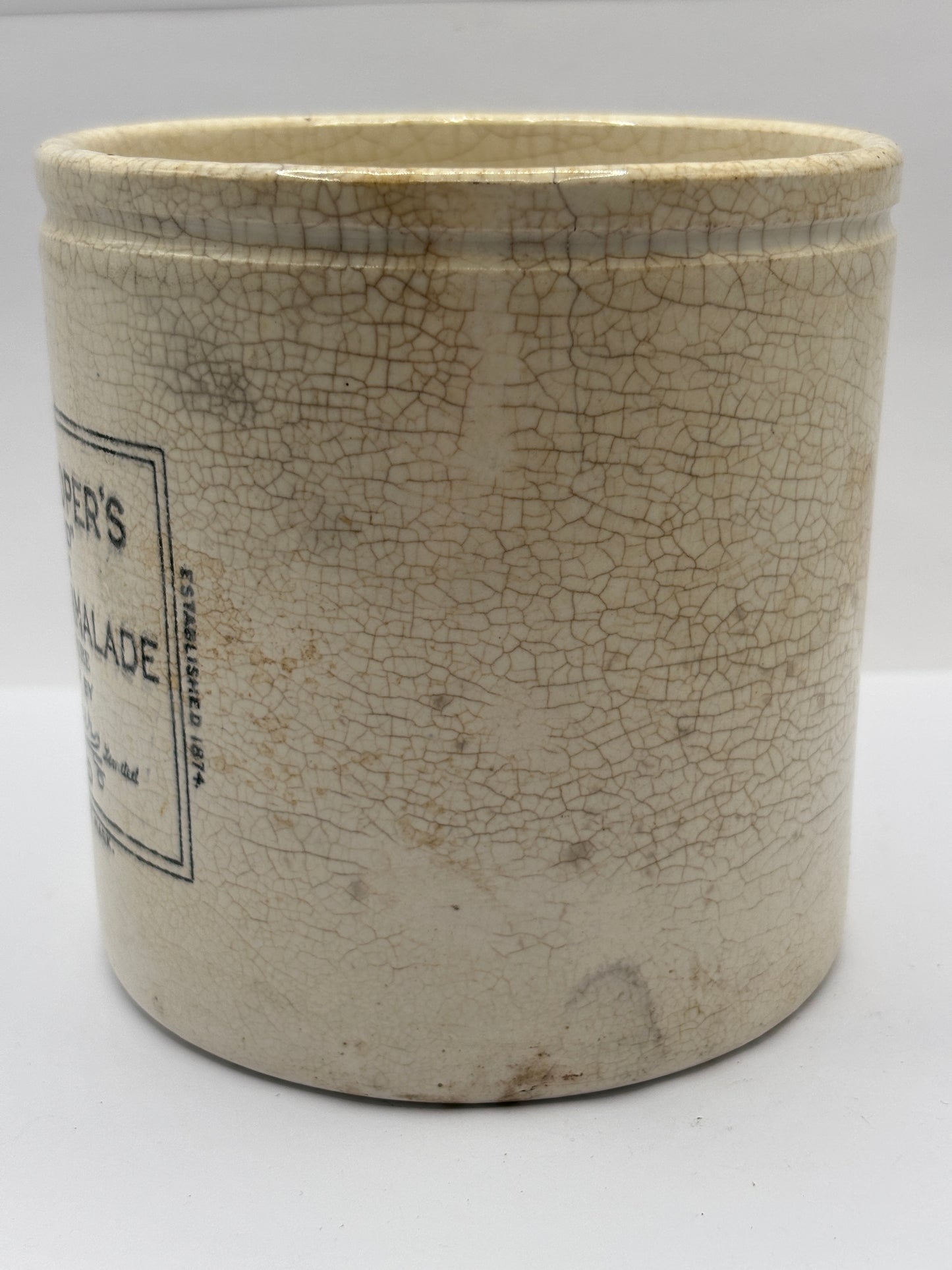 Old 2lb Frank Cooper marmalade jar